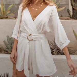 12th Tribe Sail to Sydney White Romper